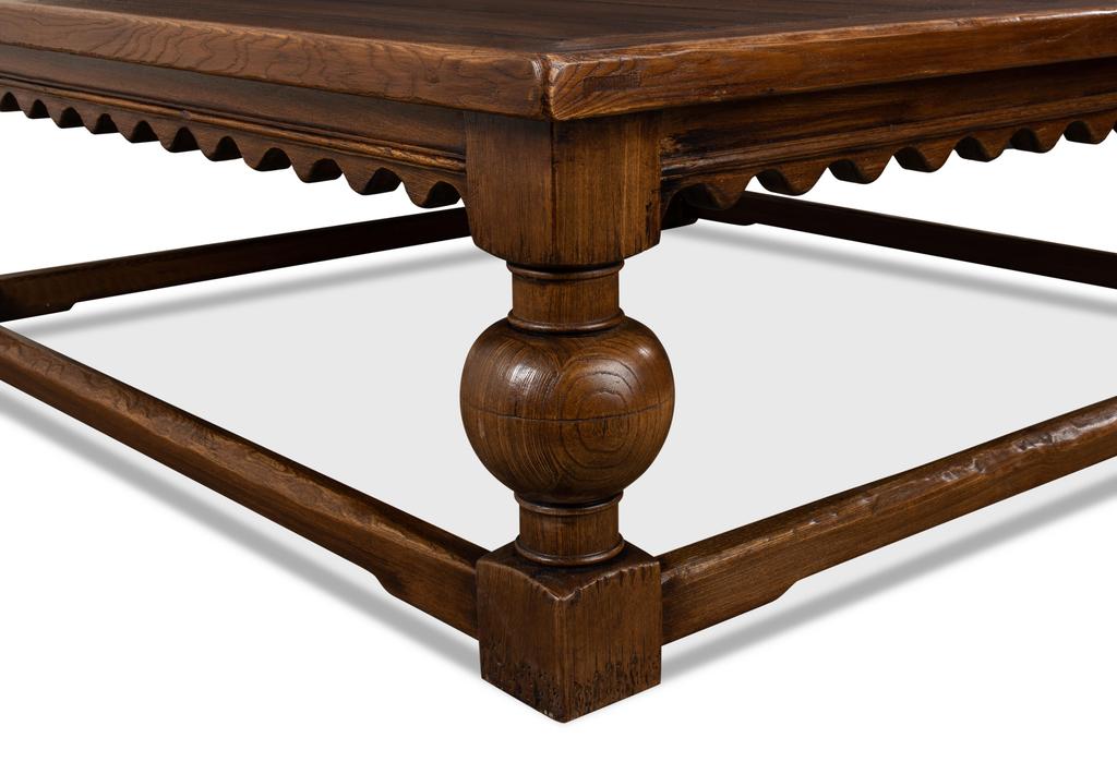 Durand Brown Coffee Table - Ornate Home