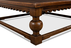 Durand Brown Coffee Table - Ornate Home