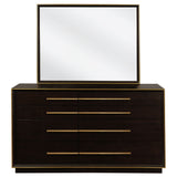 Durango Smoked Peppercorn Dresser and Mirror - Ornate Home
