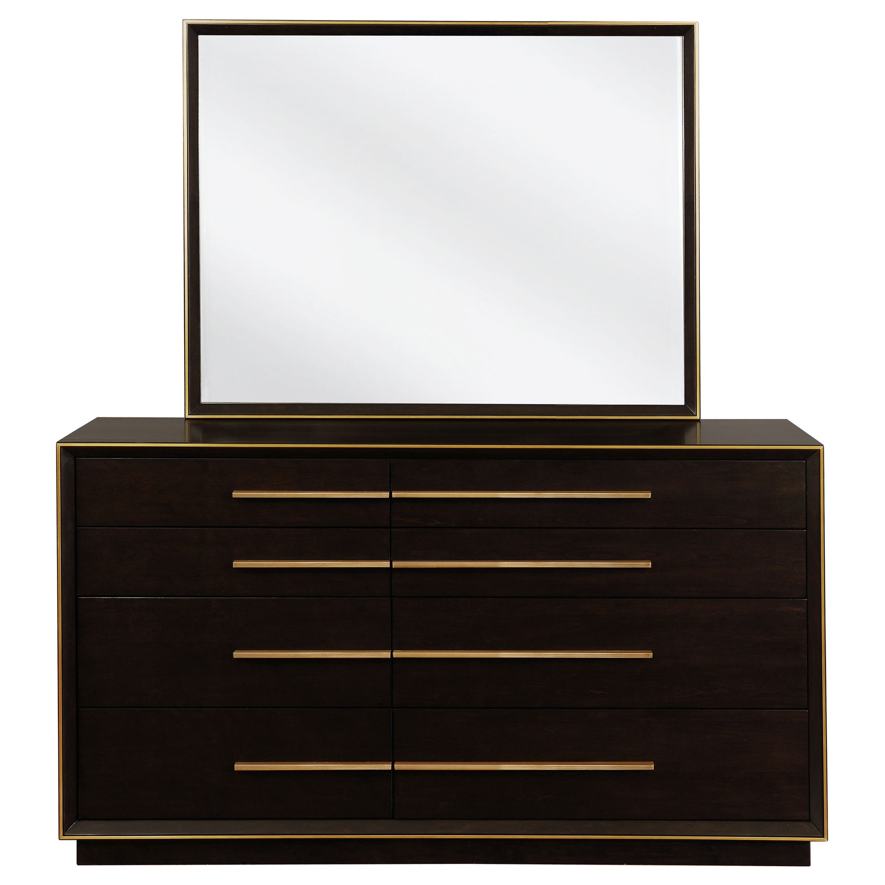 Durango Smoked Peppercorn Dresser and Mirror - Ornate Home