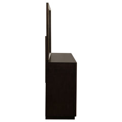 Durango Smoked Peppercorn Dresser and Mirror - Ornate Home