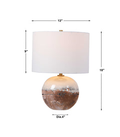 Durango Terracotta Accent Lamp - Ornate Home