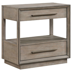 Durango Washed Oak 5-piece Eastern King Bedroom Set - Ornate Home
