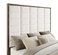 Durango Washed Oak California King Panel Bed - Ornate Home