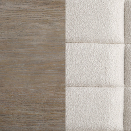 Durango Washed Oak California King Panel Bed - Ornate Home