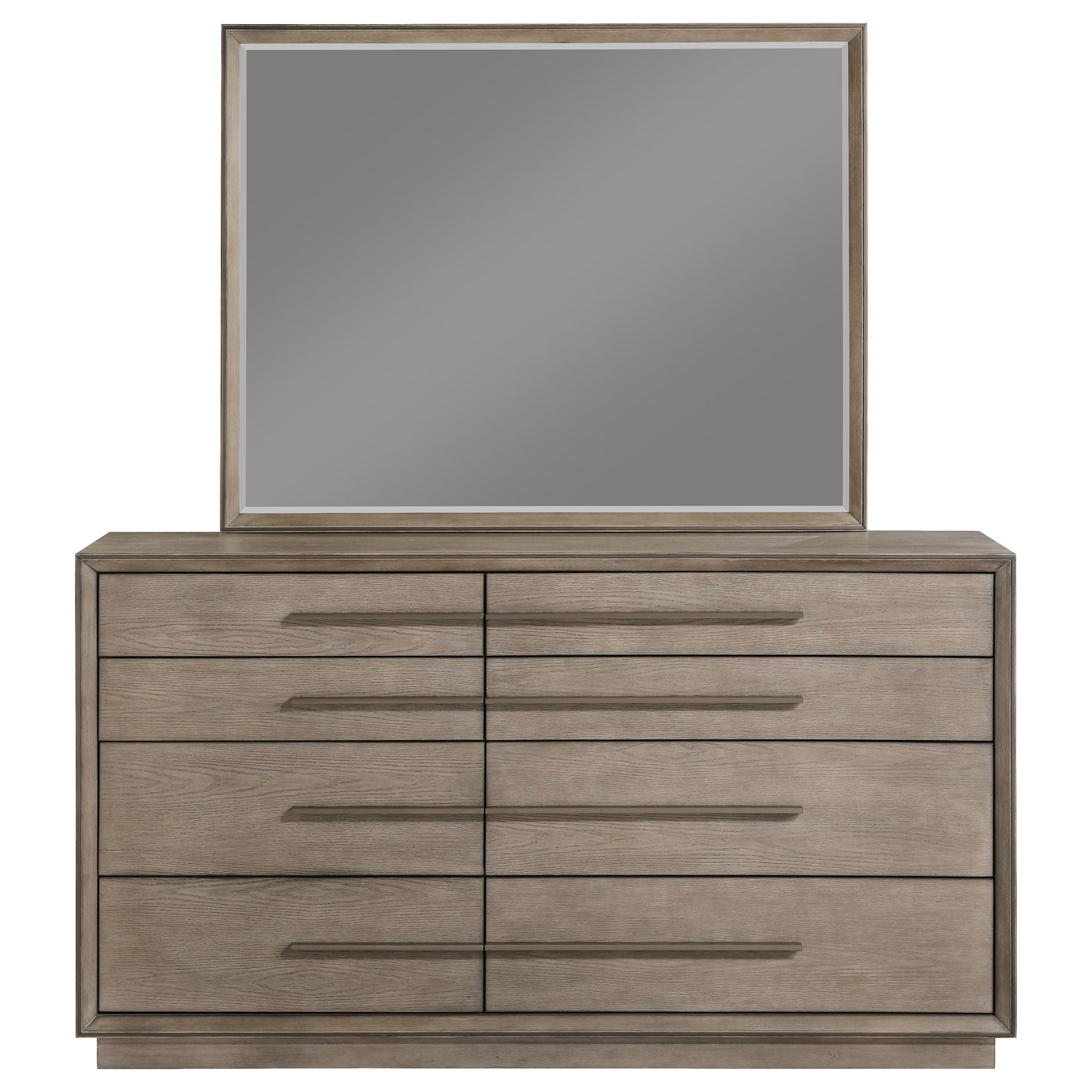 Durango Washed Oak Dresser and Mirror - Ornate Home