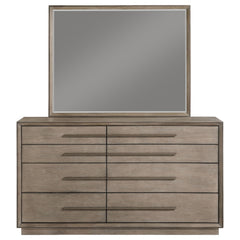 Durango Washed Oak Dresser and Mirror - Ornate Home