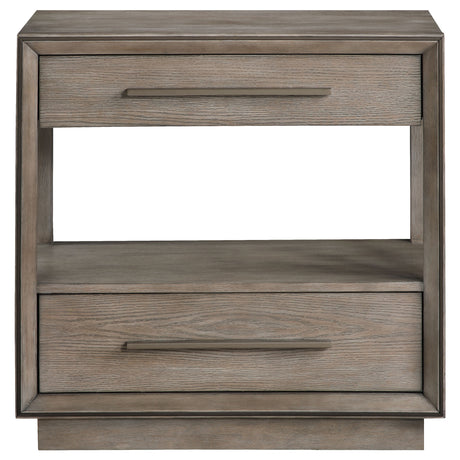Durango Washed Oak Nightstand - Ornate Home