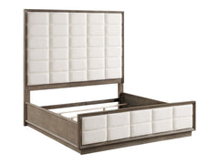 Durango Washed Oak Queen Panel Bed - Ornate Home