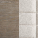 Durango Washed Oak Queen Panel Bed - Ornate Home