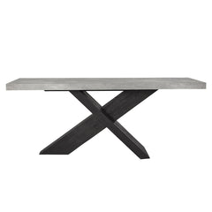 Durant Black/Antique Gray Console Table - Ornate Home