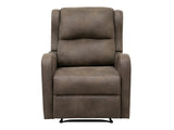 Durant Brown Reclining Chair - Ornate Home