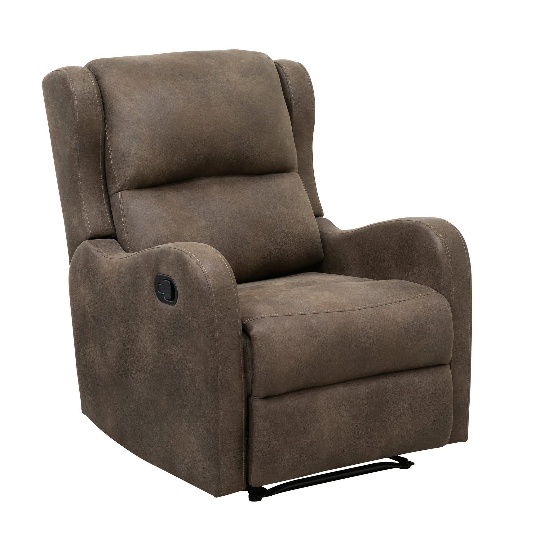 Durant Brown Reclining Chair - Ornate Home