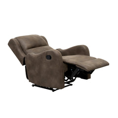 Durant Brown Reclining Chair - Ornate Home