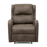 Durant Brown Reclining Chair - Ornate Home