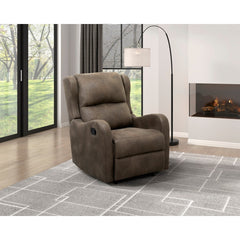 Durant Brown Reclining Chair - Ornate Home