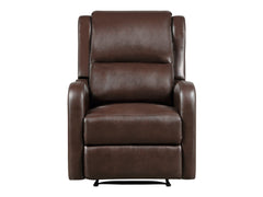 Durant Brown Reclining Chair - Ornate Home