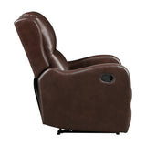 Durant Brown Reclining Chair - Ornate Home