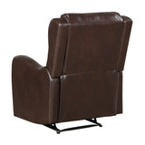 Durant Brown Reclining Chair - Ornate Home
