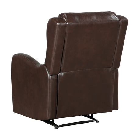 Durant Brown Reclining Chair - Ornate Home