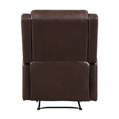 Durant Brown Reclining Chair - Ornate Home