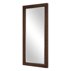 Durant Brown/Woodtone Tall Wood Mirror - Ornate Home