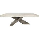 Durant Distressed Gray Coffee Table - Ornate Home