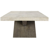 Durant Distressed Gray Coffee Table - Ornate Home