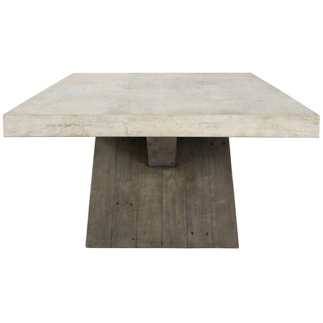 Durant Distressed Gray Coffee Table - Ornate Home