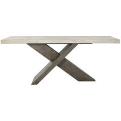 Durant Distressed Gray Console Table - Ornate Home