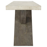 Durant Distressed Gray Console Table - Ornate Home