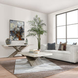 Durant Distressed Gray Console Table - Ornate Home