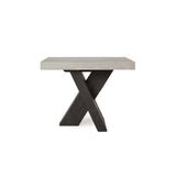 Durant Gray/Black End Table - Ornate Home