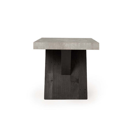 Durant Gray/Black End Table - Ornate Home