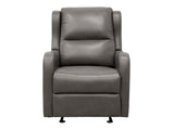 Durant Gray Glider Reclining Chair - Ornate Home
