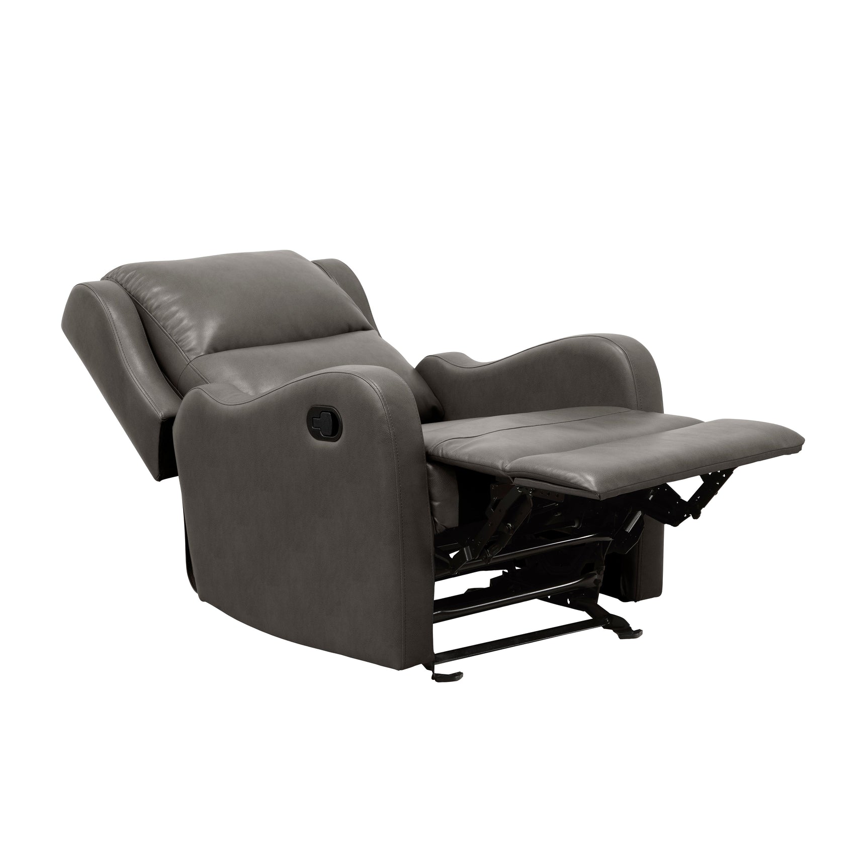 Durant Gray Glider Reclining Chair - Ornate Home