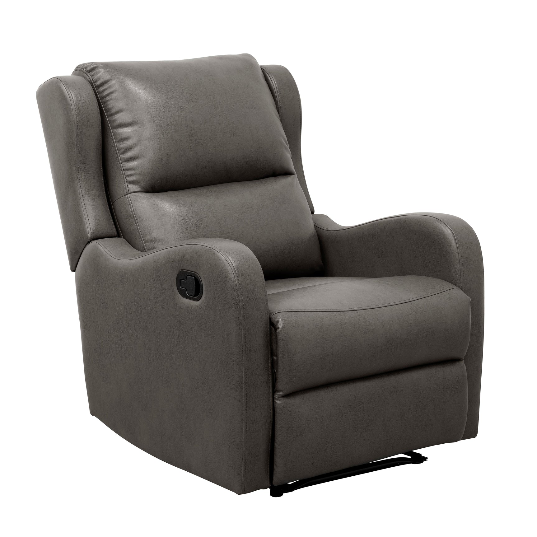 Durant Gray Reclining Chair - Ornate Home