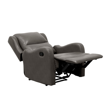 Durant Gray Reclining Chair - Ornate Home