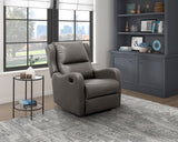 Durant Gray Reclining Chair - Ornate Home