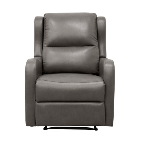 Durant Gray Reclining Chair - Ornate Home
