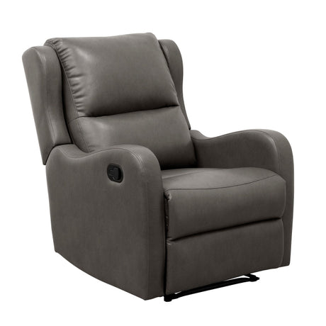 Durant Gray Reclining Chair - Ornate Home