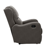Durant Gray Reclining Chair - Ornate Home