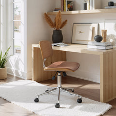 Duravel Brown Office Chair - Ornate Home