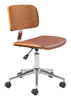 Duravel Brown Office Chair - Ornate Home