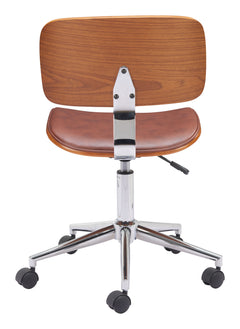 Duravel Brown Office Chair - Ornate Home