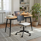 Duravel White & Black Office Chair - Ornate Home
