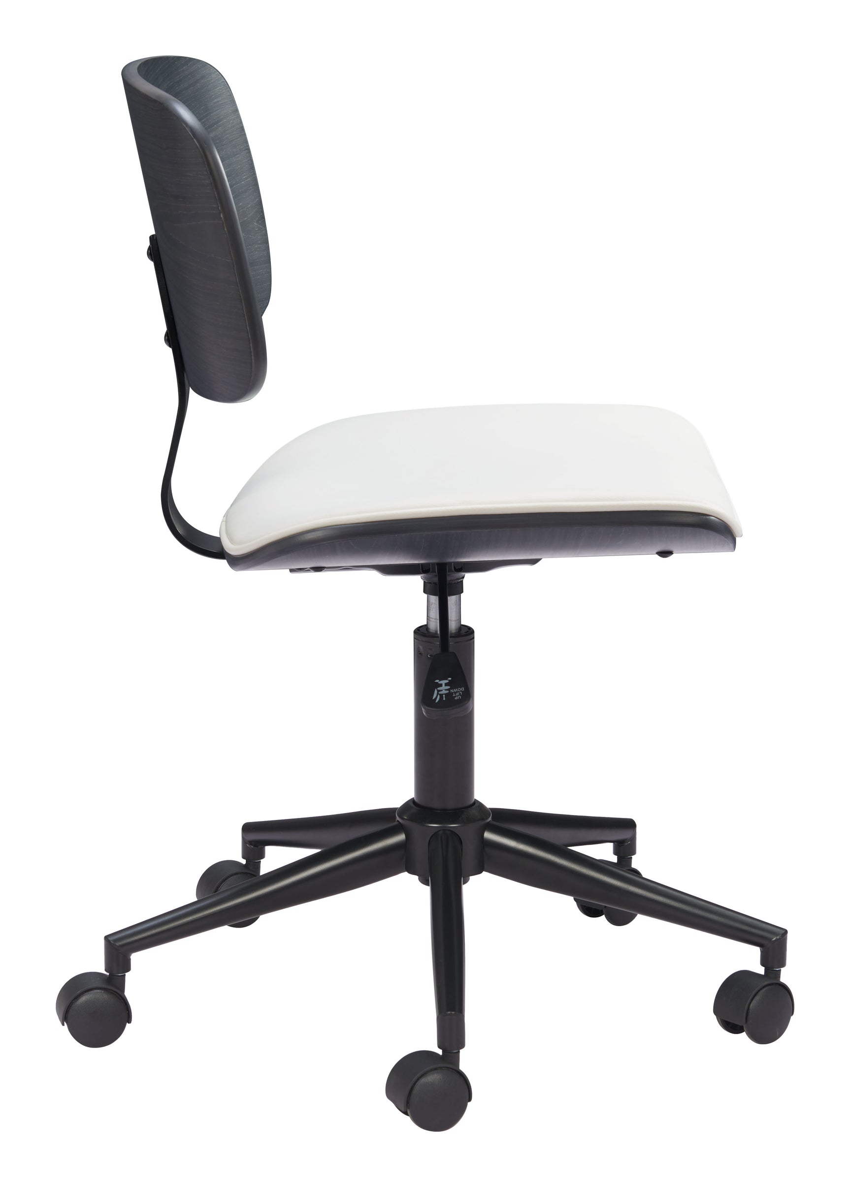 Duravel White & Black Office Chair - Ornate Home