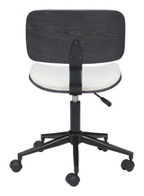 Duravel White & Black Office Chair - Ornate Home