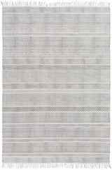 Durbin Off-White Cotton Flatweave Carpet - Clearance - Ornate Home
