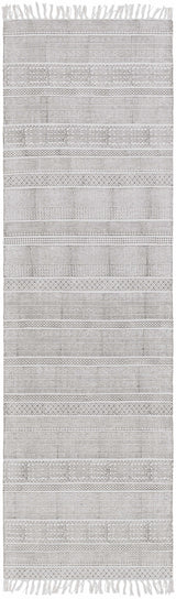 Durbin Off-White Cotton Flatweave Carpet - Clearance - Ornate Home